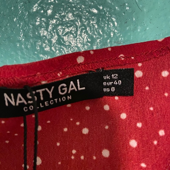 Red polka dot dress - Picture 2 of 4